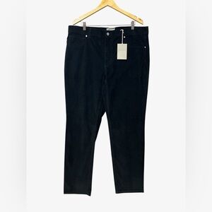 Everlane Men's Slim Fit Corduroy Pants NWT Size 40X32 Black Fine Wale